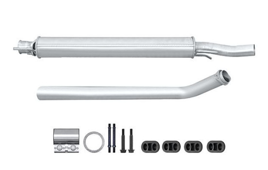 Silencieux intermédiaire - Kit Easy2Fit - Kit avec pièces de montage, Image 2