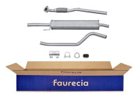Silencieux intermédiaire - Kit Easy2Fit - Kit avec pièces de montage