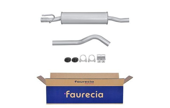 Silencieux intermédiaire - Kit Easy2Fit - Kit avec pièces de montage