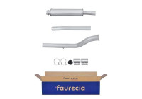Silencieux intermédiaire - Kit Easy2Fit - Kit avec pièces de montage