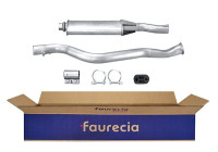 Silencieux intermédiaire - Kit Easy2Fit - Kit avec pièces de montage