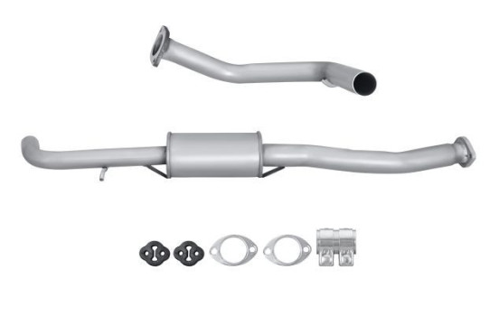 Silencieux intermédiaire - Kit Easy2Fit - Kit avec pièces de montage, Image 2