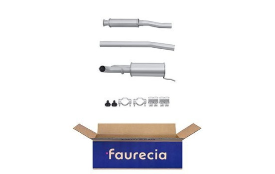 Silencieux intermédiaire - Kit Easy2Fit - Kit avec pièces de montage