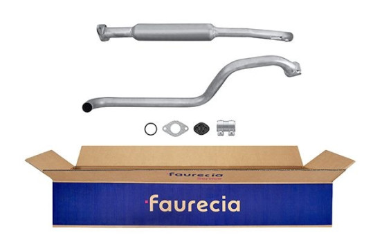 Silencieux intermédiaire - Kit Easy2Fit - Kit avec pièces de montage