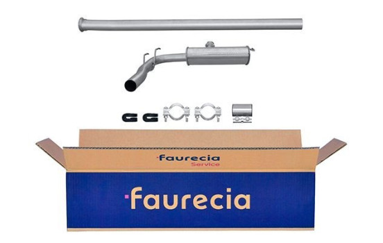 Silencieux intermédiaire - Kit Easy2Fit - Kit avec pièces de montage