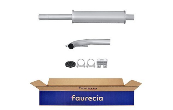 Silencieux intermédiaire - Kit Easy2Fit - Kit avec pièces de montage