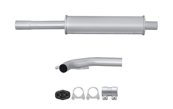 Silencieux intermédiaire - Kit Easy2Fit - Kit avec pièces de montage, Image 2