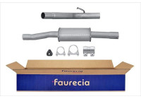 Silencieux intermédiaire - Kit Easy2Fit - Kit avec pièces de montage