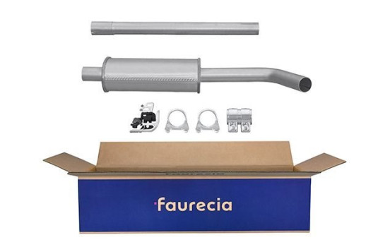 Silencieux intermédiaire - Kit Easy2Fit - Kit avec pièces de montage