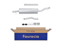 Silencieux intermédiaire - Kit Easy2Fit - Kit avec pièces de montage