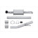 Silencieux intermédiaire - Kit Easy2Fit - Kit avec pièces de montage, Vignette 2