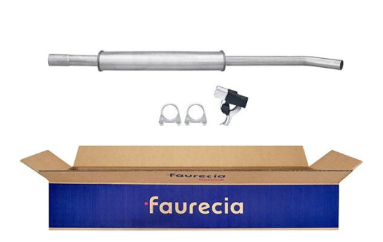 Silencieux intermédiaire - Kit Easy2Fit - Kit avec pièces de montage