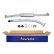 Silencieux intermédiaire - Kit Easy2Fit - Kit avec pièces de montage