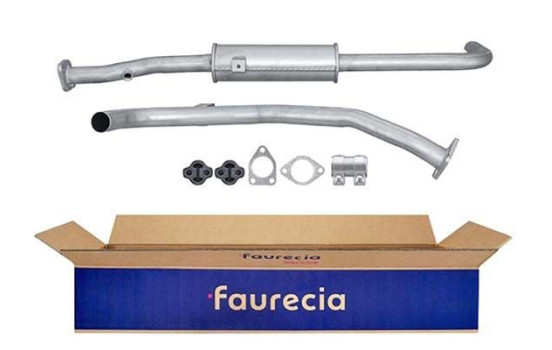 Silencieux intermédiaire - Kit Easy2Fit - Kit avec pièces de montage