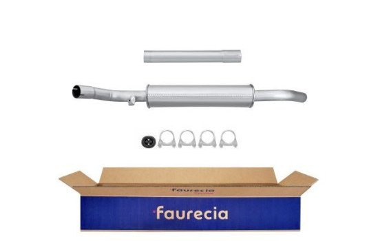 Silencieux intermédiaire - Kit Easy2Fit - Kit avec pièces de montage