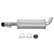 Silencieux intermédiaire - Kit Easy2Fit - Kit avec pièces de montage, Vignette 2