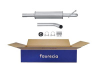 Silencieux intermédiaire - Kit Easy2Fit - Kit avec pièces de montage