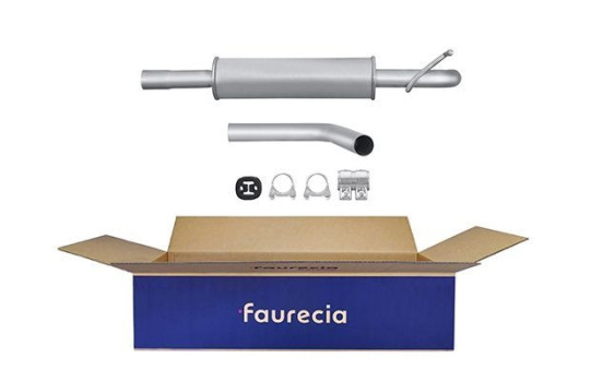 Silencieux intermédiaire - Kit Easy2Fit - Kit avec pièces de montage