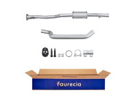 Silencieux intermédiaire - Kit Easy2Fit - Kit avec pièces de montage