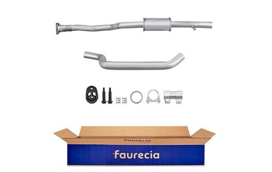 Silencieux intermédiaire - Kit Easy2Fit - Kit avec pièces de montage