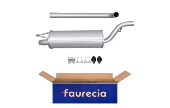 Silencieux intermédiaire - Kit Easy2Fit - Kit avec pièces de montage