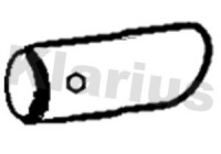 Déflecteur de tuyau de sortie