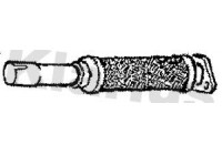 Tube ondulé, système d'échappement