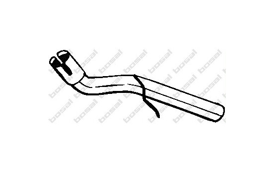 Tuyau d'échappement 335-339 Bosal
