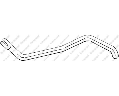 Tuyau d'échappement 368-878 Bosal