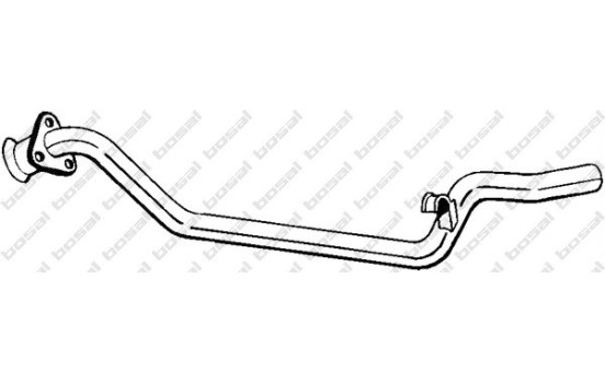 Tuyau d'échappement 432-415 Bosal