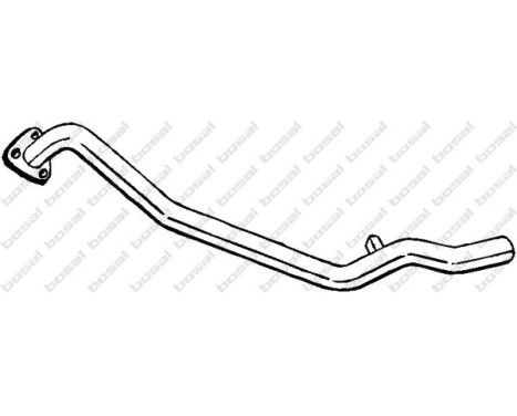 Tuyau d'échappement 433-569 Bosal