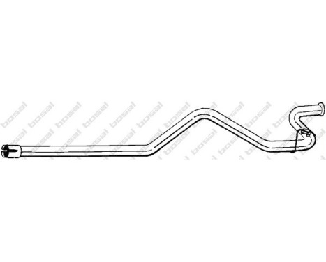 Tuyau d'échappement 517-119 Bosal