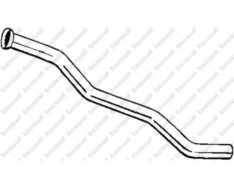 Tuyau d'échappement 725-637 Bosal