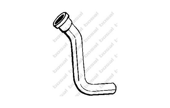 Tuyau d'échappement 732-465 Bosal