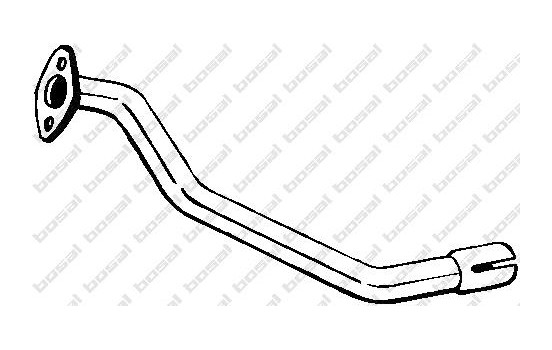 Tuyau d'échappement 733-277 Bosal, Image 2