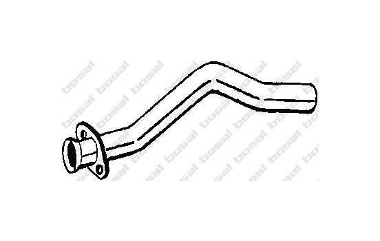 Tuyau d'échappement 734-013 Bosal