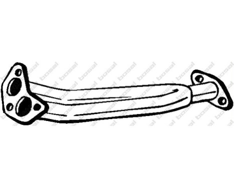 Tuyau d'échappement 736-115 Bosal