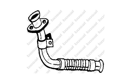 Tuyau d'échappement 736-159 Bosal, Image 2