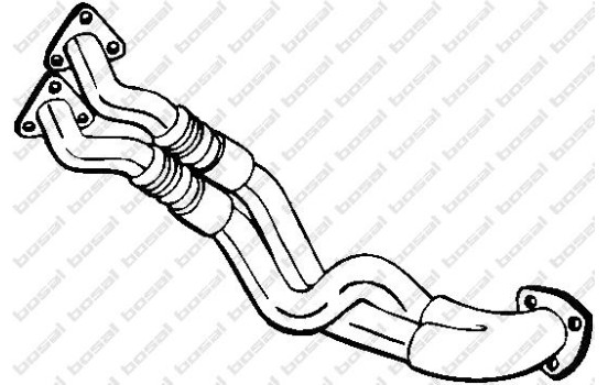 Tuyau d'échappement 753-717 Bosal, Image 2