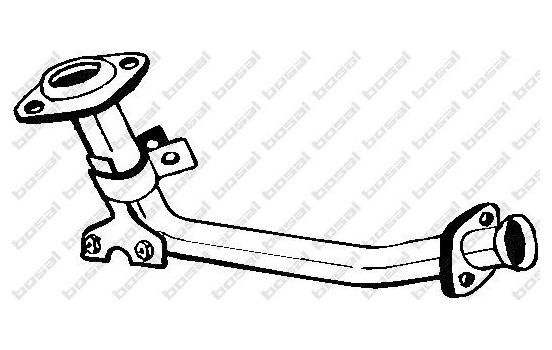 Tuyau d'échappement 774-315 Bosal, Image 2