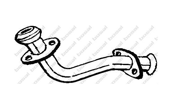 Tuyau d'échappement 782-217 Bosal, Image 2