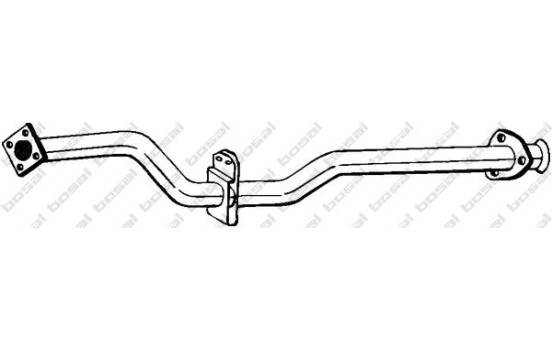 Tuyau d'échappement 782-555 Bosal, Image 2