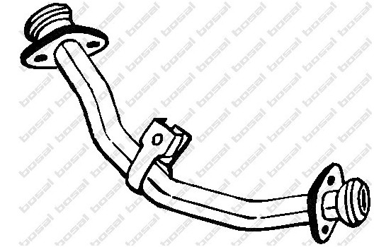 Tuyau d'échappement 782-765 Bosal