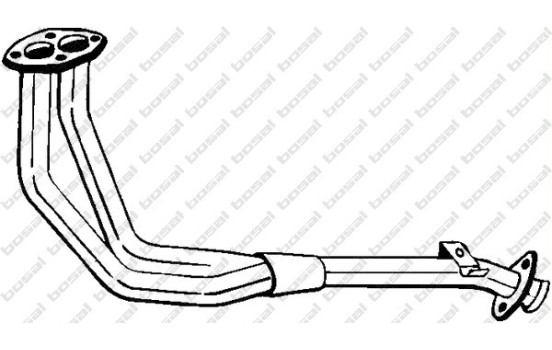 Tuyau d'échappement 783-011 Bosal