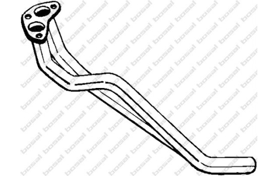 Tuyau d'échappement 785-805 Bosal