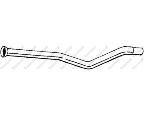 Tuyau d'échappement 785-909 Bosal