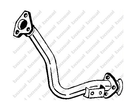 Tuyau d'échappement 786-005 Bosal