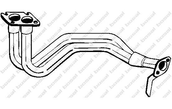 Tuyau d'échappement 787-017 Bosal, Image 2