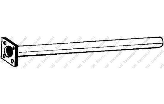 Tuyau d'échappement 787-387 Bosal, Image 2