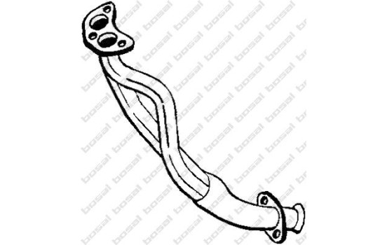 Tuyau d'échappement 788-637 Bosal, Image 2